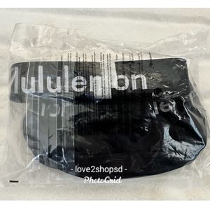 Lululemon Rare Everywhere Belt Bag Wordmark - Black and White NWT